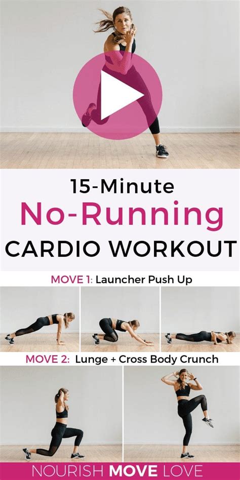 Minute Hiit Workout No Running Cardio Workout At Home Cardio Workout Bodyweight Cardio