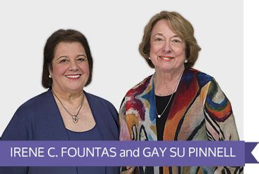 Who are Irene Fountas and Gay Su Pinnell?