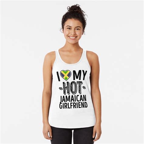 i love my hot jamaican girlfriend cute jamaica couples romantic love t shirts and stickers