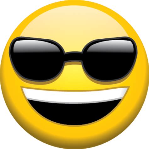Emoji Clipart Sunglasses Emoji Sunglasses Transparent Free For
