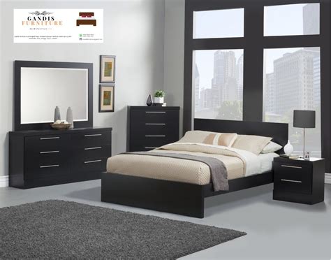 Desainnya begitu elegan dan mencerminkan kemewahan. kamar set minimalis elegan hitam - furniture kamar set ...