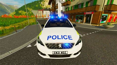 Fs22 Uk Police Peugeot 308 Sw 2021 V10 Fs22 Mod Download