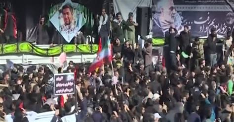 Dozens Killed In Stampede During Funeral For Irans Soleimani