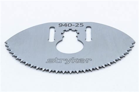 Stryker 940 25 Stainless Steel Cast Cutter Saw Blade