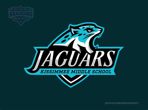 Kissimmee Middle School Mascot Logo Design By School Branding Agency On