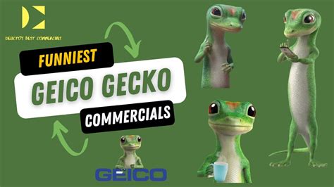 Best Of Funny Geico Gecko Commercials Part 1 Youtube