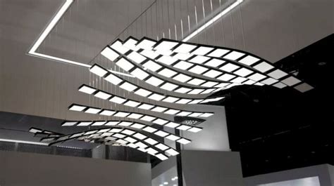 Led Ceiling Light Decoration Ideas For Home Futuristic Lighting