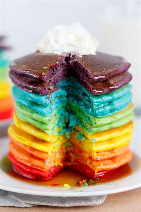 Rainbow Pancakes Jennifer Meyering