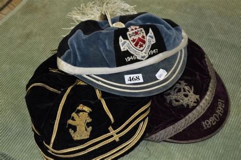 British Schoolboys Football Caps Collection Sporting Soccer