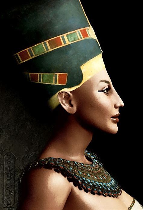 Nefertiti By Slwmtiondaylite On Deviantart Nefertiti Egyptian Art Illustration Art