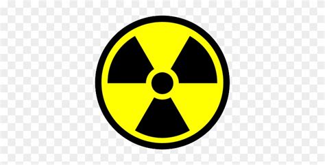 Radioactive Symbol Clipart Transparent Background Radiation Sign