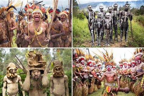 Stunning Photos Show Incredibly Colourful Traditions Of Papua New