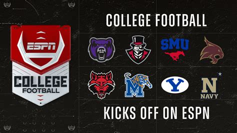Espn Kicks Off College Football Slate With New Anthem Graphics For