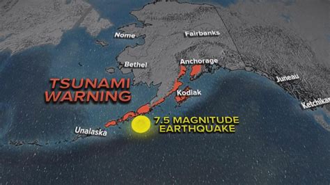 Alaska Gets Tsunami Warning After Earthquake Video Abc News