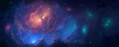 Galaxy Planets Galaxy Art Space Art Projects Environment Concept