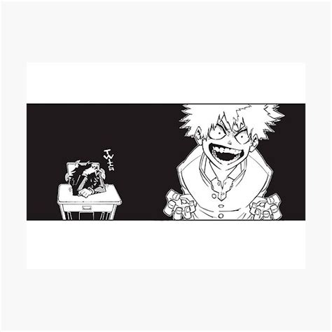 Lámina Fotográfica Deku Y Kacchan My Hero Academia Inspirado En