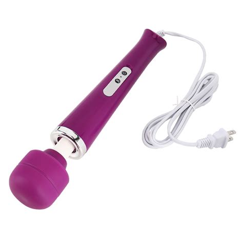Miuline Wand Massager With 10 Speeds And Vibration Patterns Body Massager For Back Neck 360