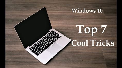 Top 7 Cool Tricks Windows 10 Hack Youtube
