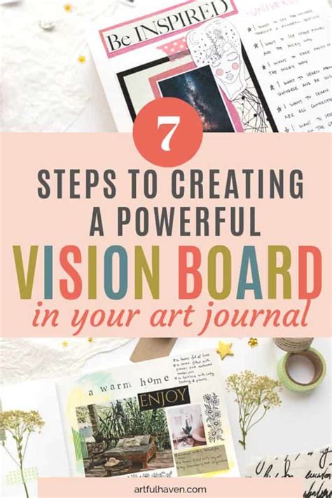 Create A Vision Board In Your Art Journal With Strong Intention And
