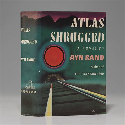 Atlas Shrugged First Edition Ayn Rand Bauman Rare Books
