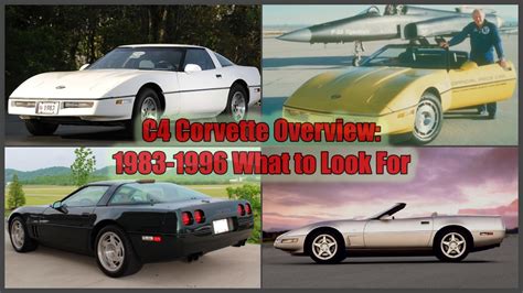 C4 Corvette Overview 1983 1996 What To Look For