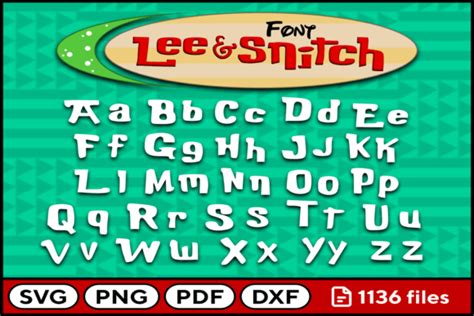 Cartoon Font Svg Png Pdf Dxf Letters Afbeelding Door Fromporto