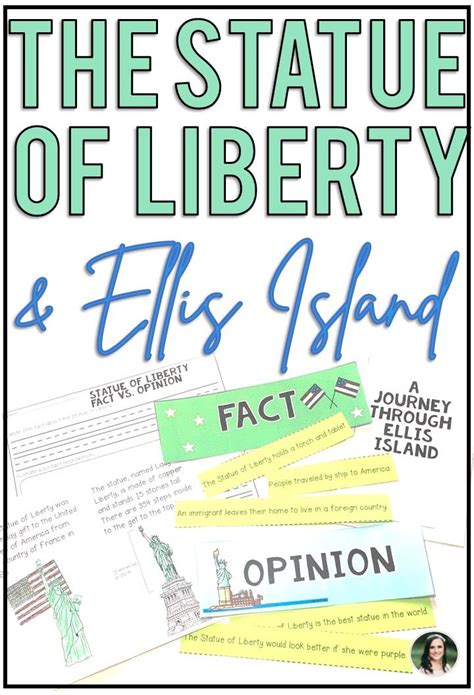 The Statue Of Liberty And Ellis Island Activities Bundle Social