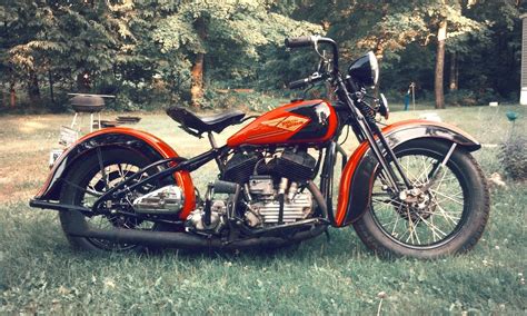 Vintage Harley Flathead Silodrome