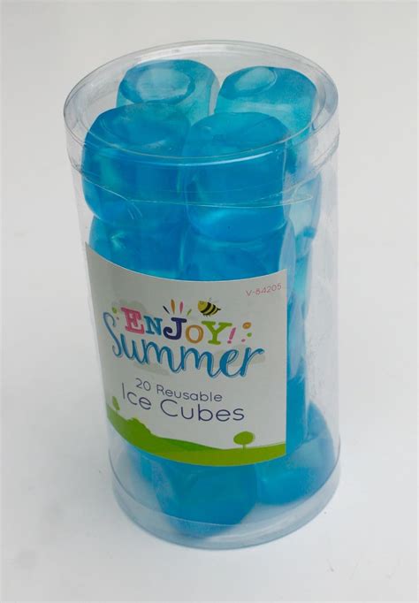 Reusable Ice Cubes 20 Pack Blue Uk Kitchen And Home