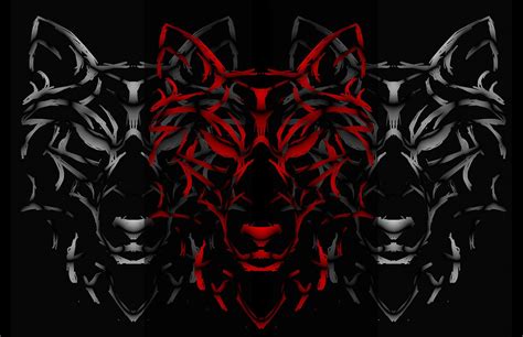 Wolf Logo Wallpaper