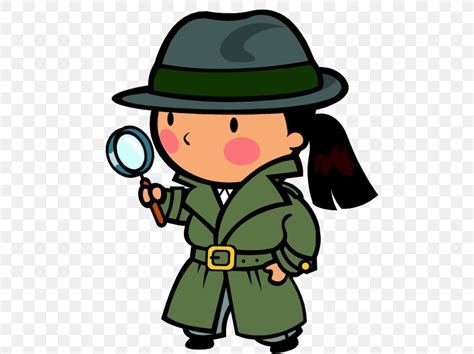 Detective Private Investigator Mystery Clip Art Png 489x613px