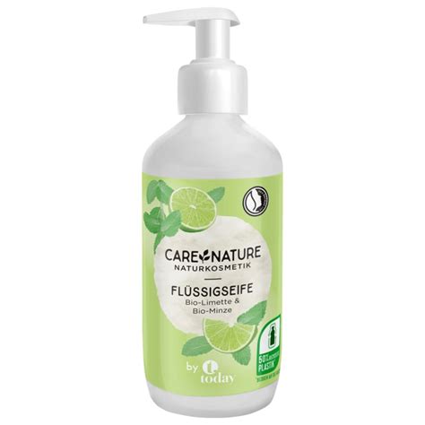 Care Nature Naturkosmetik Flüssigseife Bio Limette And Bio Minze 300ml