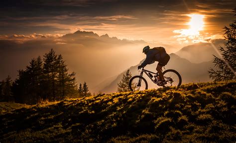 Golden Hour Biking Berto Mountain Biking Pictures Vital Mtb