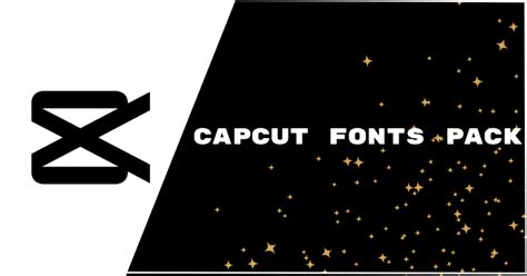 Latest Capcut Fonts Pack Free Download 2023