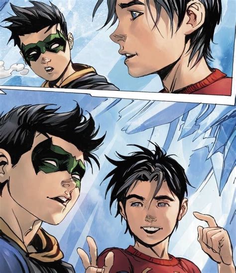 Super Sons Robin Damian Wayne Jonathan Kent Superboy Batman Y
