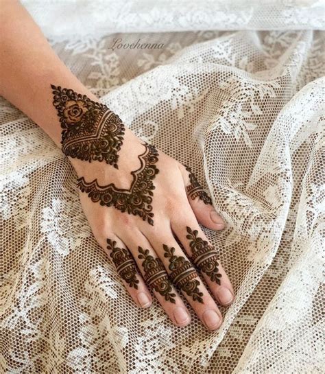 Simple Henna For Your Hands K4 Fashion