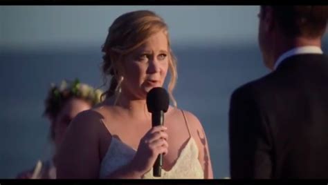 amy schumer released the video of her wedding vows and we re fully weepinghellogiggles