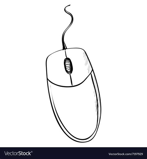 How To Draw A Computer Mouse Step By Step At Drawing Tutorials