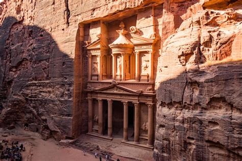 Petra Jordan 2019 The Treasury Temple In Petra 2524569 Stock Photo At
