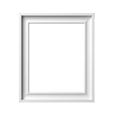 White Frame Png White Luxury Frame Transparent Background Ai