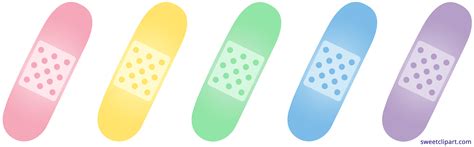 Bandaid clipart colorful, Bandaid colorful Transparent FREE for png image