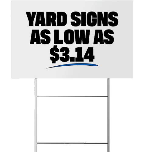 Bulk Yard Signs Custom Coroplast Signs
