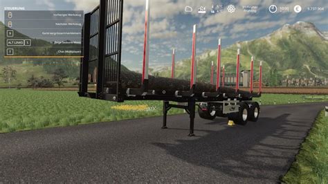 Fs19 Forestry Semi Trailers V10 Farming Simulator 19 Modsclub