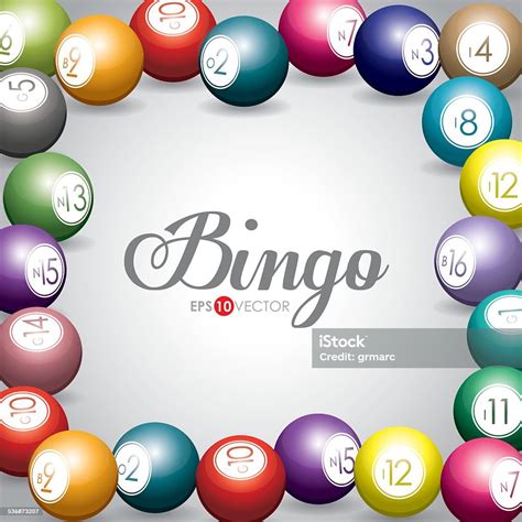 Ilustración De Bingo Diseño Ilustración Vectorial Y Más Vectores Libres De Derechos De Bingo