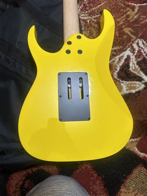 Ibanez Rg450exb Yellow Electric Guitar Great Condition Ebay