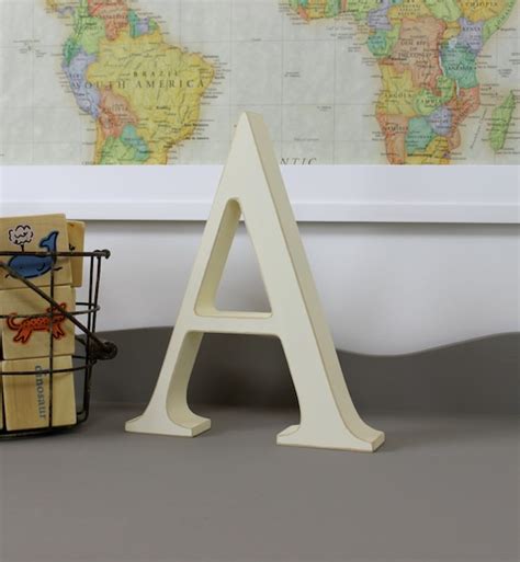 Wood Letters Free Standing Wooden Letters Alphabet Decor Etsy