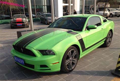 Spotted In China Ford Mustang Boss 302 And A Strange Shelby Gt500