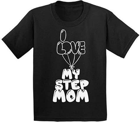 I Love My Step Mom Shirt Amazonca Clothing And Accessories