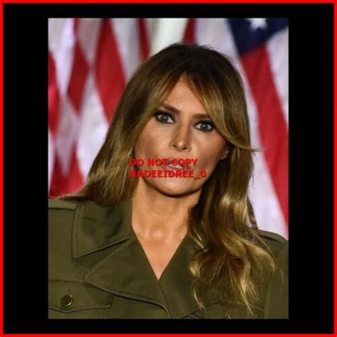 Melania Trump First Lady Usa United States President Wife Donald Sexy 8x10 Photo Ebay