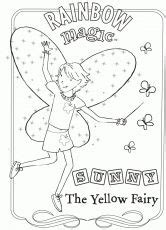You can print any picture for free. Download or print this amazing coloring page: Rainbow Magic Coloring Page - Indigo | Rainbow ...